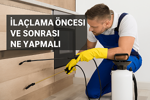 İlaçlama Öncesi ve Sonrası Ne Yapılmalı?